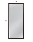 Ren - Floor Mirror - Dark Brown