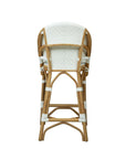 Jade - Counter Stool - White / Light Brown