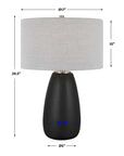 Twilight - Table Lamp - Satin Black