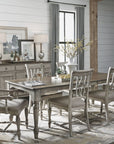 Plymouth - Rectangular Dining Table - Gray
