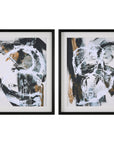 Winterland - Abstract Prints (Set of 2)