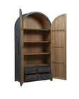 Eloise - Cabinet - Black / Light Brown