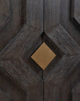 Faulkner - 4 Door Cabinet - Black