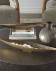 River - Run Bowls (Set of 2) - Antique Brass