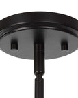 Ellipse - 10 Light Chandelier - Dark Bronze