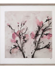 The Blossoms II Framed Print - Pink