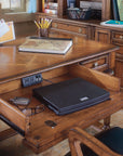Brookhaven - Leg Desk - Light Brown