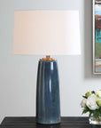 Submerged - Deep Blue Table Lamp