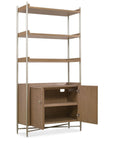Sonnet - Sonnet Bookcase - Dark Gray