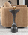 Gambit - Hourglass Accent Table - Black
