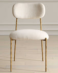 Capture - Dining Chair (Set of 2) - Gold / White