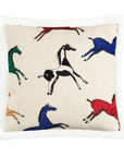 Campfire - Wild Horses Campfire Sherpa Pillow 6 Per Carton - Multi Color