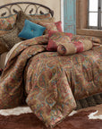 San Angelo - Full Comforter Set Set of 4 - Leopard