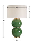 Banner - Spheres Table Lamp - Green