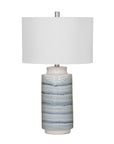 Brizi - Table Lamp - Blue / Cream