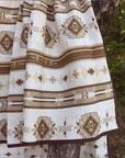 Dakota - King Reversible Quilt Set With 2 King Shams Set of 3 - Tan