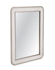 Meadow Place - Wall Mirror - White / Silver
