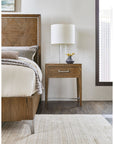 Chapman - Leg Nightstand - Medium Brown