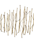 Nature's Rhythm - Metal Wall Decor - Gold