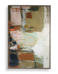 Palace Walls - Framed Abstract Art - Black / Blue / Brown / Green / Orange / Pink / Purple / White / Yellow
