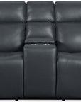 MS - Nelson Zero Gravity Power Console Loveseat With Power Headrests And Lumbar