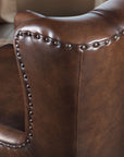 CC - Senda Swivel Chair - Dark Brown