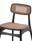 Macie - Side Chair (Set of 2) - Black / Light Brown