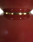 Gourd - Table Lamp - Burgundy