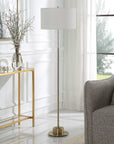 Prominence - Brass Floor Lamp
