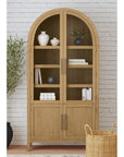 Fynn - Display Cabinet - Blonde Tan