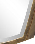 Varenna - Aged Vanity Mirror - Gold