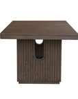 Athens - Rectangular Dining Table - Chocolate Brown