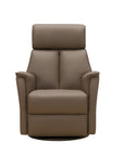 Sylas - Recliner Swivel Glider - Tucker-Taupe