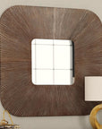 Zamba - Wall Mirror - Pearl Silver