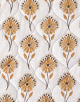 Woodstock - King Reversible Quilt Set Set of 3 - White / Tan
