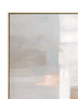 Framed Canvas Drifted Light - Silver