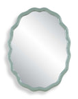 Isly - Robin's Egg Oval Mirror - Blue