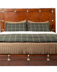 Gentlemen's - King Bed - Dark Brown