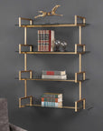 Auley - Wall Shelf - Gold