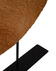 Teak Sculpture Set (Set of 2) - Dark Brown