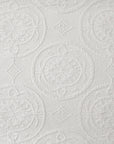Verona Matelasse - King Duvet Cover Set (Set of 3) - Vintage White