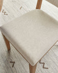 Millwork - Counter Chair Set of 2 - White / Light Brown
