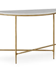 Keswick Demilune Console Table