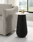Total Eclipse - Marble Accent Table