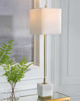 Escort - Brass Buffet Lamp