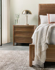 Eleana - Three Drawer Nightstand - Medium Wood