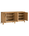 Ryder - Server - Chestnut Elm / Antique Brass