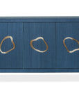Commerce And Market - Paige Five-Door Credenza - Blue
