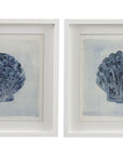 Treasure II Framed Print - Blue