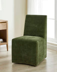 Moro - Armless Dining Chair - Moss